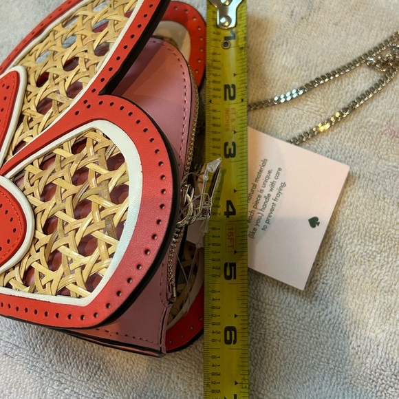 Kate spade wing it coin purse with gold chain - Picture 6 of 9